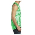 thumbnail image 4 of Mens Cotton Tank Top Tie-Dye Sleeveless Shirt for Sports, Gym, Fitness Multi Color x-Large, 4 of 6