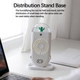 thumbnail image 4 of Tuphregyow Fan For Office,Bedroom, Home Cactus Handheld Water Replenisher Fan With Atmosphere Night Light Can Be Vertical And Portable Usb Small Fan, 4 of 8