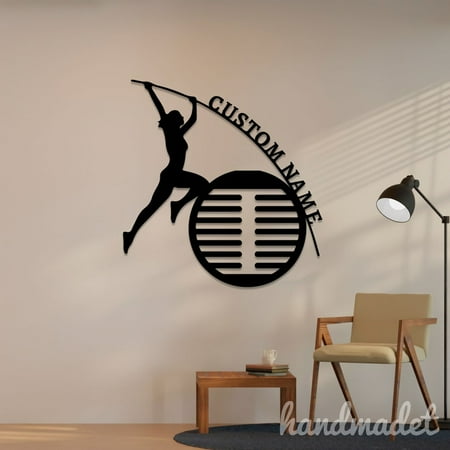 

Handmadetneonsign High Jump Medal Hanger Metal Wall Art Light High Jump Player Metal Sign Wall Decor Sport Metal Decor 46501