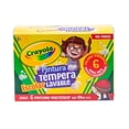 thumbnail image 1 of Pinturas Tempera Crayola 6 Piezas de 59ml, 1 of 4