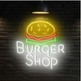 thumbnail image 4 of Handmadetneonsign Burger Neon Sign, Burger Food Wall Art Decor, Hamburger Led Neon, Burger Store Wall Decor 51522, 4 of 5