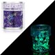 thumbnail image 1 of Lentejuelas luminosas de 24 colores que brillan en la oscuridad para moldes de epoxi DIY, hallazgos de joyería, arte de uñas, artesanía, decoración de relleno de resina Tan Jianjun unisex, 1 of 2