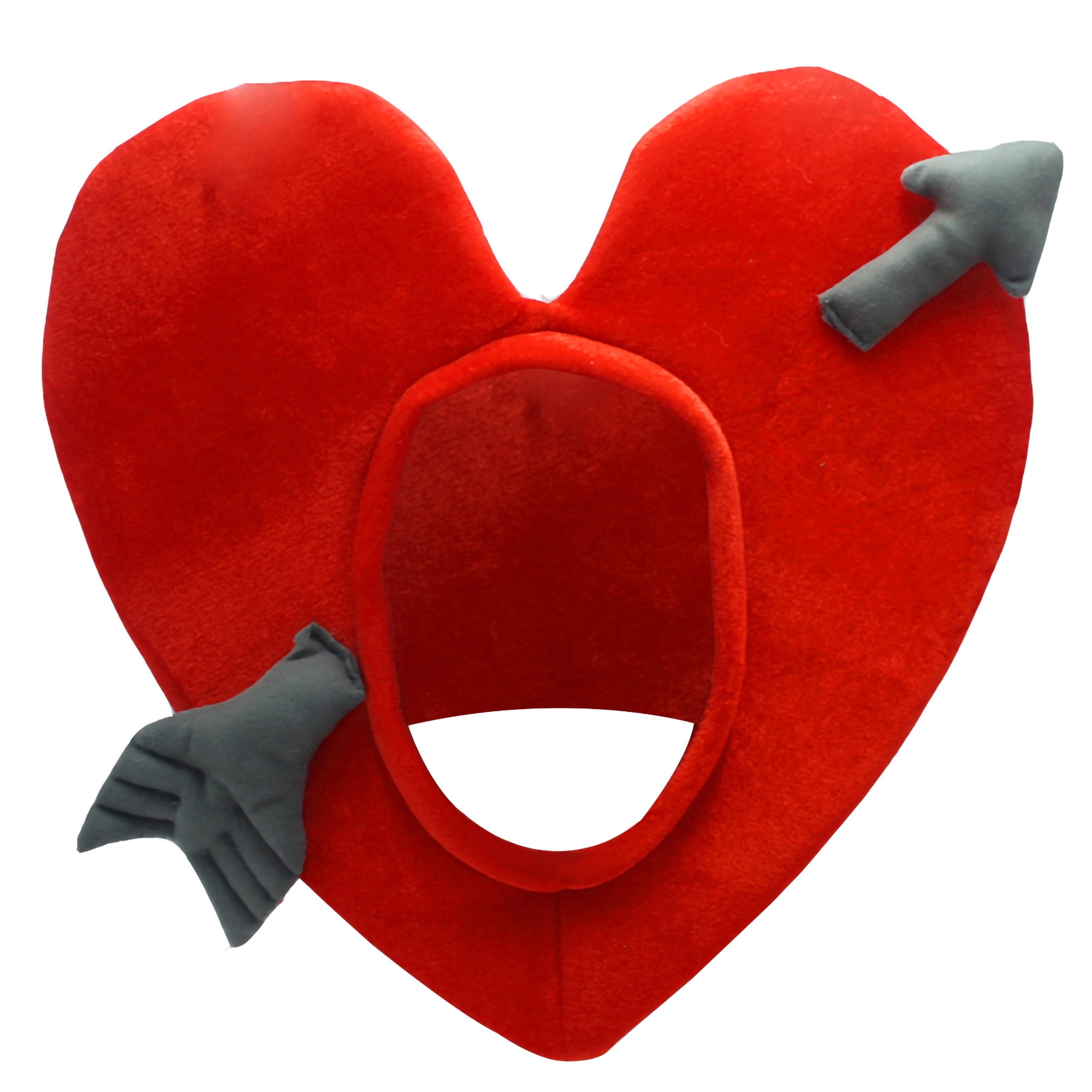 Cupid Arrow Hat, Valentine\'s Day Fantasy Heart Hood Costume ...