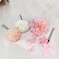 thumbnail image 3 of Aellinatey Flower Hairpins Tsumami Daisy Japonism Hair Accessories for Women Girls, 3 of 18