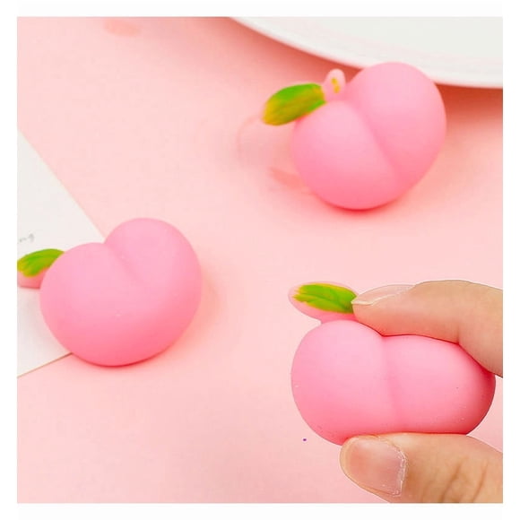 Amzcrzy Jenga Jenga Jouet en Forme de Pêche Doux Élastique Mignon Jouet Anti-Stress Haute Résilience Excellents Cadeaux Matériau Tpr pour Décoration de Maison Bureau Ornements Ornement Décoration Décorer Ornements