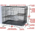 thumbnail image 3 of 3-Tiers Small Animal Critter House Habitat Cage With Narrow 3/8-inch Wire Spacing for Guinea Pig Ferret Chinchilla Sugar Glider Rats Mice Hamster Hedgehog Gerbil, 3 of 8