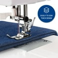 thumbnail image 6 of FEIYUE FYe310 Domestic Sewing Machine with Foot Pedal, Controllable Speed, Stabilized Stitch, 105 Stitch Applications, Powerful Servo Motor (Blue), 6 of 7