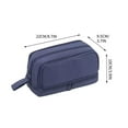 thumbnail image 3 of Matoen Solid Color Pencil Case Large Capacity Four Open Pencil Case Stationery Box for Men and Women Multifunctional Solid Color Pencil Case, 3 of 7