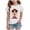 F4-White, variant on sdbrld Girls Christmas Shirts Kids Short Sleeve Xmas Ugly Graphic Tees Gift for Children Pink Sizes 3-4 Years