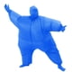 thumbnail image 3 of Traje inflable de cuerpo entero para adulto, color azul, de Costume RHYTHMARTS, 3 of 7