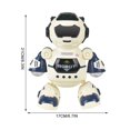 thumbnail image 3 of Fiudx Ofertas Relámpago Robot De Baile Eléctrico Para Niños, Juguetes Eléctricos Multifunción Con Rotación Inteligente De 360 Grados, Con Luces Y Música, Regalos De Muñecas, 3 of 7