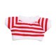 thumbnail image 1 of Muñeca de peluche con cuello redondo Perfecl camiseta manga corta 17 cm 6,69 rojo, 1 of 8