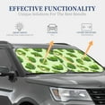 thumbnail image 5 of Yiaed Broccoli 3 Print Car Front Windshield Sun Shade,Foldable Anti-UV Car Sunshade for Front Window for Most Vehicles-Large, 5 of 5