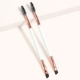 thumbnail image 2 of 2 Pcs Duo Brosse à Sourcils Brosse à Sourcils Inclinée et Brosse Spoolie Mini Brosse à Cils pour Teinture Sourcils Inclinés, 2 of 7