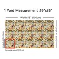 thumbnail image 3 of Castle Fairy Peace Sign Fabric by the Yard 3 Yard,Rainbow Mushroom Fabric for Sewing,Cartoon Stars Room Decor Fabric by the Yard,Ultra Soft Bohemian Home Decor, 3 of 6