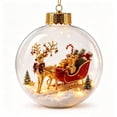 thumbnail image 6 of LED Christmas Story Hanging Ornament, 3D Lighted Holiday Pendant, Decorative Christmas Tree Accent for Mantel Window Party Seasonal Home Decor and Festive Display, D, 6 of 6