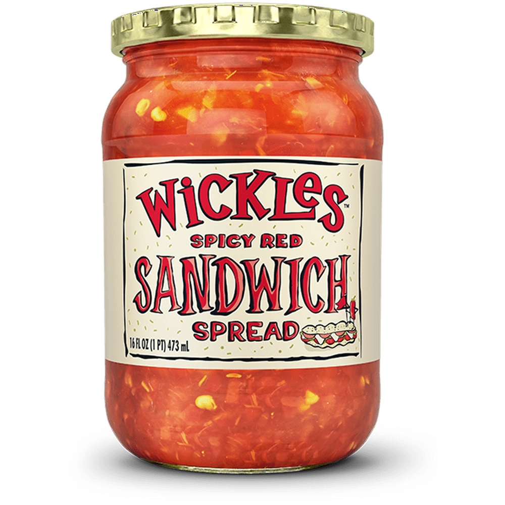 Wickles Spicy Red Sandwich Spread, 16 fl oz