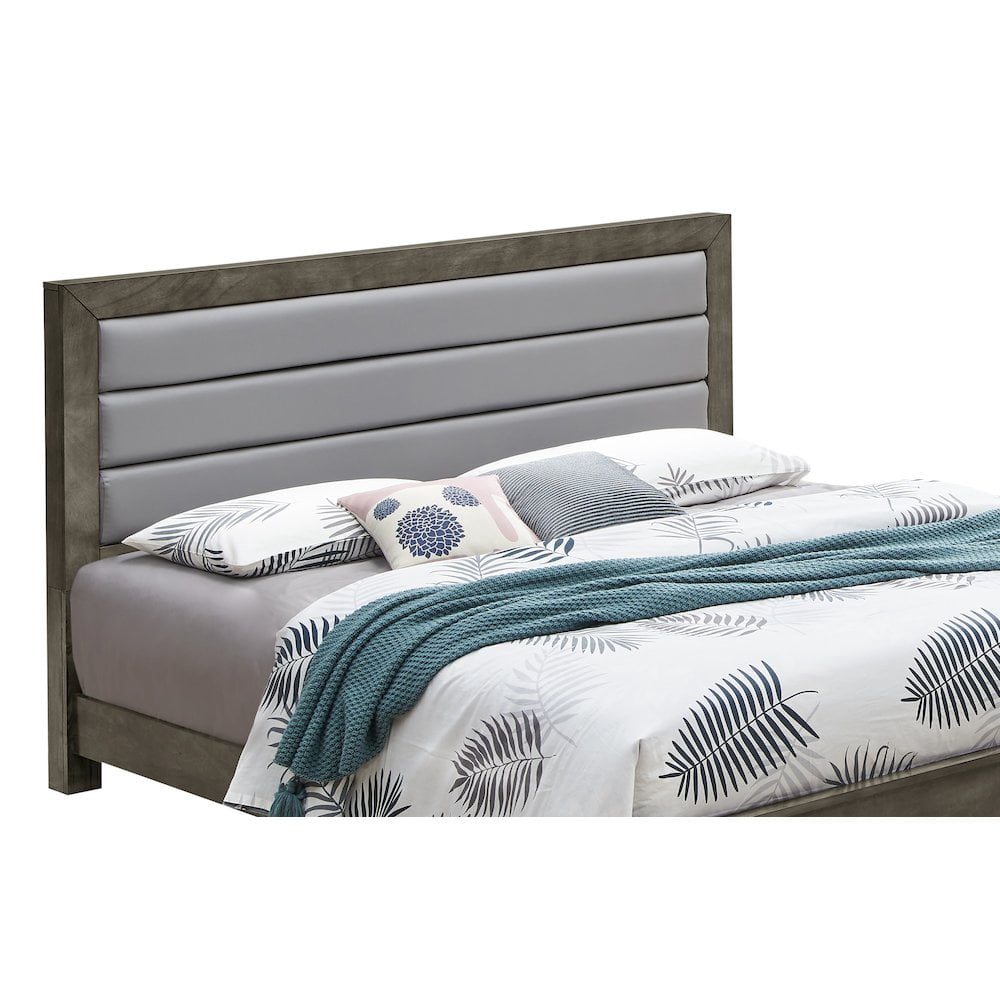 Glory Furniture Burlington Queen Bed in Gray Color