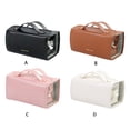thumbnail image 3 of Bolso cosmético Inteprter organizador impermeable de cuero tamaño 24x12x12 cm, 3 of 6
