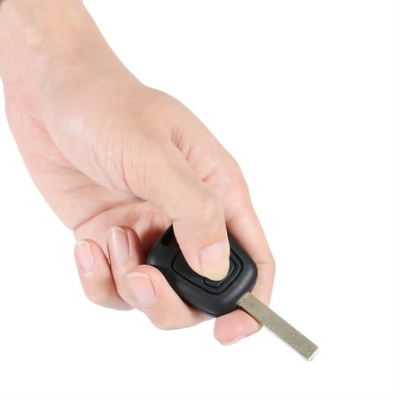 Peugeot 207 Car - 2 Buttons Uncut Blank Blade Remote Car Key Fob Shell Case For Peugeot 107 207 307 407, 2 Buttons Key Shell, Uncut Balde