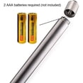 thumbnail image 3 of Milk Frother Handheld Electric Milk Foamer Portable Mini Mixer Machine Stainless Steel  Handheld Espresso Mixer  Operated Frother Coffee Stirrer Maker for Hot  Coffee, 3 of 6
