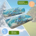 thumbnail image 6 of Yuyamidu Cute Sea Turtle Golf Cart Seat Covers Full Set of 2 Beach Club Car Backrest Button Seat Cushion Stylish Golf Cart Accessories, 6 of 8