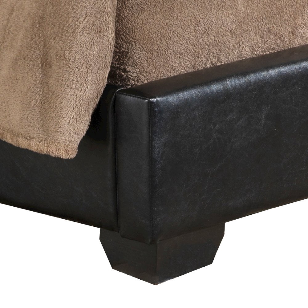 Glory Furniture Aaron Twin Bed in Black Color
