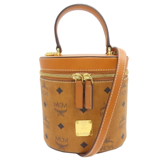 Pre-Owned MCM 2-Way Handbag, PVC, Women's