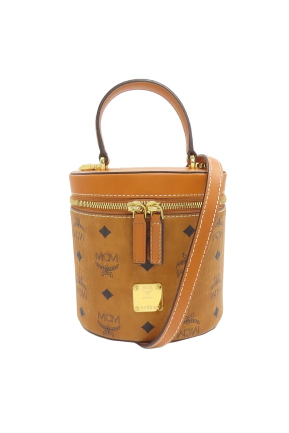 Pre-Owned MCM 2-Way Handbag, PVC, Women's