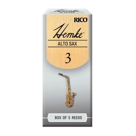 Hemke Alto Sax Reeds, Strength 3.0, 5-pack