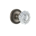 thumbnail image 2 of Grandeur Newver_Prv_234 Newport Solid Brass Rose Privacy Door Knob Set - Brass, 2 of 7