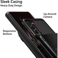 thumbnail image 4 of for Galaxy S22 Plus Case Wallet Credit Card Holder 4-Card Slot Hidden Back Pocket Dual Layer Hybrid Rugged Rubber Bumper Protective Hard Shell Cover for Samsung Galaxy S22+ 6.6 inch Black, 4 of 6