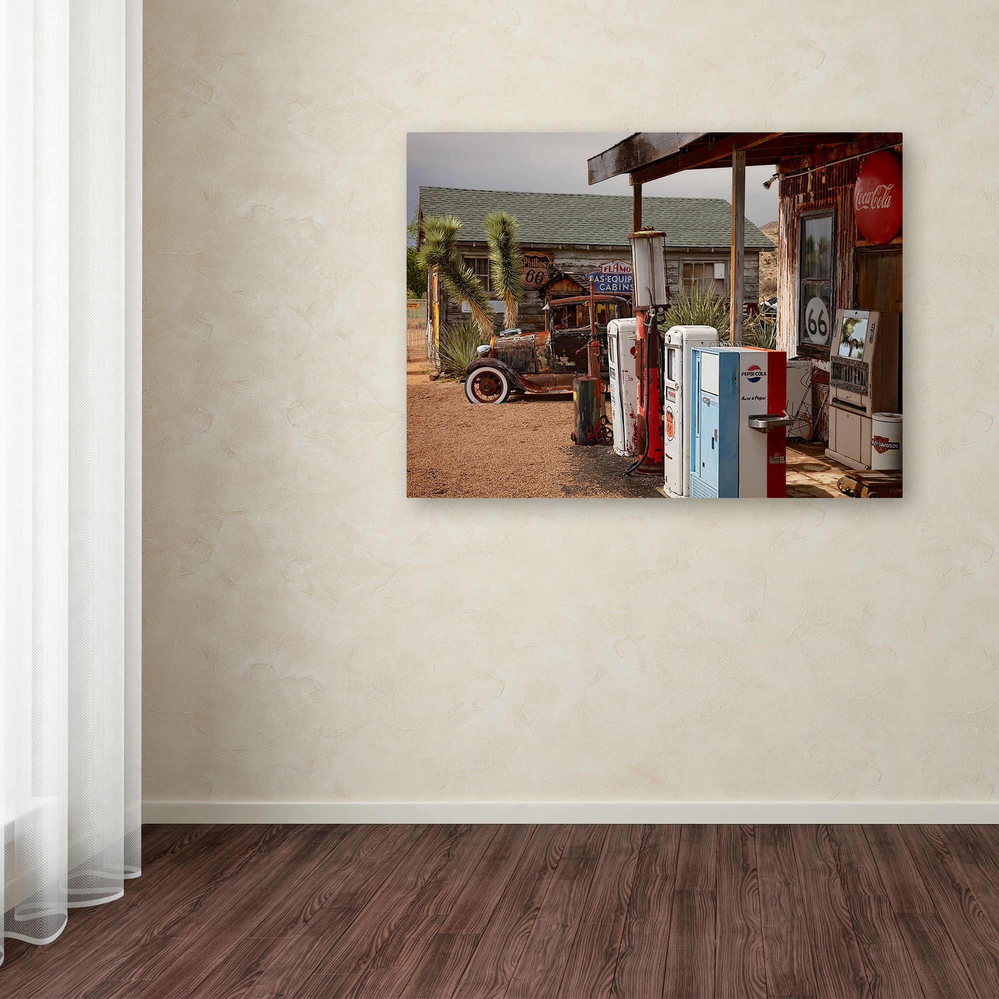 Trademark Fine Art 'Rt 66 Fun Run' Canvas Art by Mike Jones Photo
