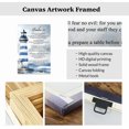 thumbnail image 5 of ZHONGYUTONG Christian Canvas Wall Art Psalm 23 Pictures Coastal Beach Wall Decor Scripture Bible Verses Prints Inspirational Poster for Home Framed (16.00" x 24.00"), 5 of 5