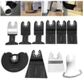 thumbnail image 3 of Saw Blade, Easy Installation Oscillating Tool 12Pcs Universal Hole With Scale Marks For Drilling Wood Plastic, 3 of 8