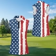 thumbnail image 4 of Aplkyhs Patriotic Star Matching Couple Golf Shirts USA Flag Funny Men Women Matching Couple Golf Shirts 4-Way Stretch Golf Tennis Tank Top Quick Dry Suitable for Tennis Enthusiasts, 4 of 6