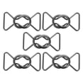 thumbnail image 2 of WEUVEB 5Pairs Easy Replace Interlocking Metal Buckles for Waistband Belt Accessories, 2 of 8