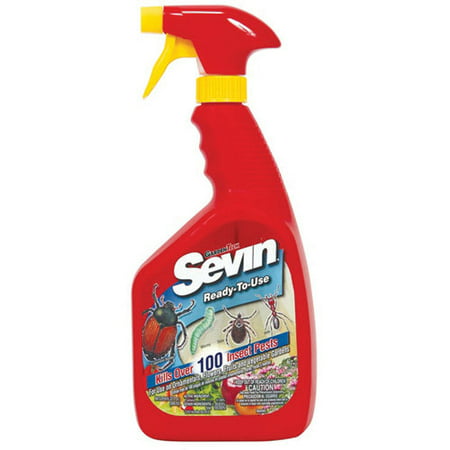 Sevin Ready to Use Spray Garden Insect Killer, 32 fl (Best Bug Spray For Pregnant Women)