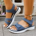 thumbnail image 3 of Vibrex Womens Sandals Light Weight Hiking Sandals for Women Comfortable Athletic Walking Sandals Outdoor Sport Sandals for Women Adjustable Straps, 3 of 9
