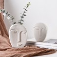 thumbnail image 1 of POINTERTECK Visage Humain Expression Plantes Pot Vase Jardinier Bureau à Domicile Décor Cadeau, 1 of 10