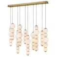 thumbnail image 6 of 47396LCB Hinkley Lighting Trigo - 120W LED Large Linear Chandelier-27.5 Inches Tall and 52 Inches Wide, 6 of 14