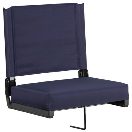 Flash Furniture Game Day Seats by Flash with Ultra-Padded Seat, Navy