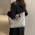 thumbnail image 4 of Bolso de mano para mujer bolso informal con asa superior bolso bandolera hinchado de moda bolso Hobo de invierno, 4 of 9