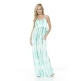 thumbnail image 1 of White Mark Robe Maxi Superposée Teinture sur Nœuds Kalea pour Femme, 1 of 5