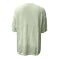 thumbnail image 5 of Swimsuit Coverup for Women Short Sleeve Lightweight Open Front Crochet Knit Kimono Cardigans Beach Cover Up, 5 of 5