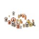 thumbnail image 5 of 10-50pcs/lot 25 3 8mm 14K Gold Color Plated Brass Loose Beads Round Ball Beads Spacer Beads For DIY Jewelry Making Accessories, 5 of 5