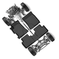 thumbnail image 2 of Tapetes Rhino Uso Rudo Toyota RAV4, 2 of 4