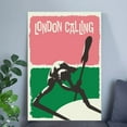 thumbnail image 2 of Music Poster - The Clash London Calling Poster - Vintage Style - Size 24x36 - Postora, 2 of 5