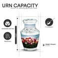 thumbnail image 3 of Yatskia Garden Tulip Sunset Urn for Ashes for Women, Decorative Urns for Adult Ash, Large Burial Urns for Human Ashes Adult Man, (Tasty 10 Inch and 3 Inch), 3 of 8