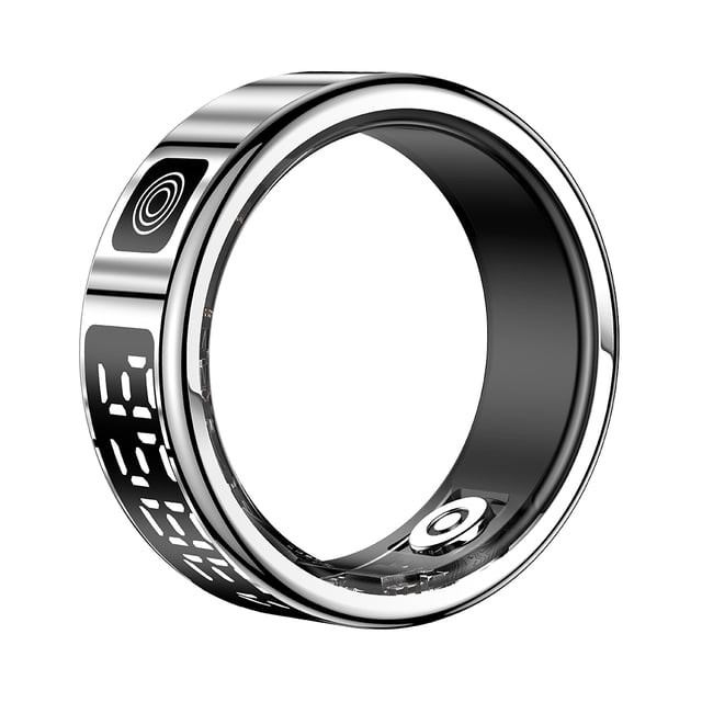 Anillos Fitness Rastreador RS08 5atm Modos Multideportivos Impermeables Compatibles 5.1 Monitoreo Del Sueño Oxígeno en para Hombres Mujeres Azul